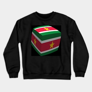 Suriname cubed Crewneck Sweatshirt